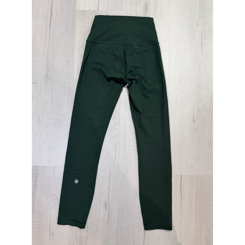 Lululemon Wunder Train High-Rise Crop 23" Legacy Green‎ Size 2 - Picture 6 of 10